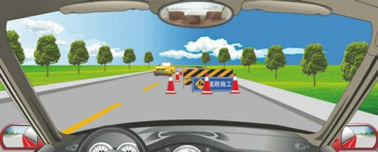 2014年交通法规模拟考试科目一9