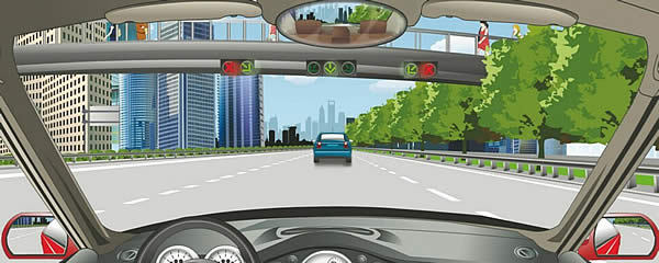 2014年文明常识驾驶证模拟考试科目一41