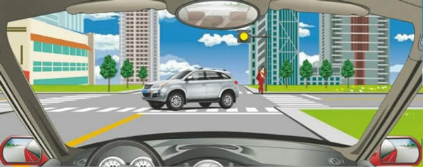 最新版安全文明驾驶题科目四驾证模拟考试31