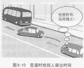 小白变更车道需要注意的地方