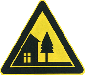 村庄标志标志