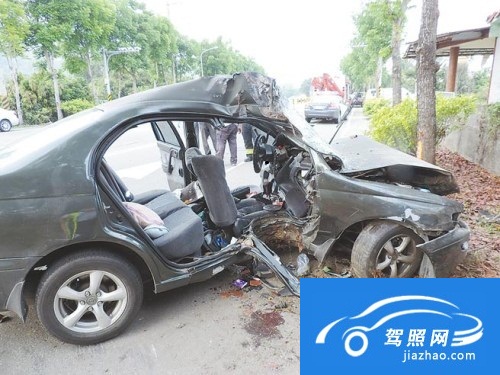 台南发生酒后驾驶车祸 已致3死2伤