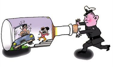 老公车祸害怕处罚让老婆顶包
