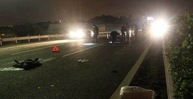 男子车祸死亡 疑遭多车碾压