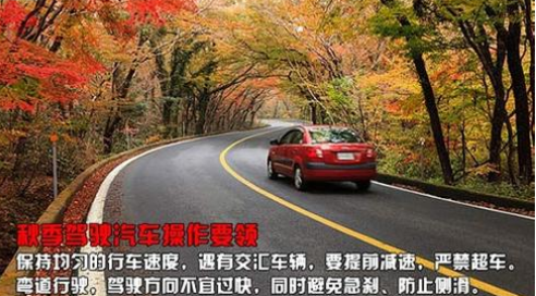秋天安全行车五大需要注意的地方