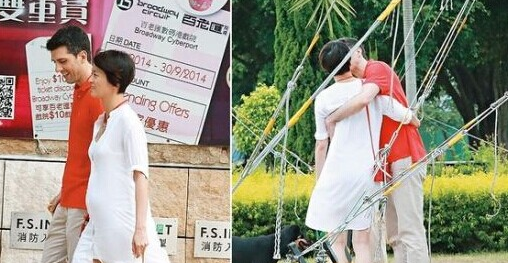 梁咏琪老公因路不熟开车逆行险出车祸