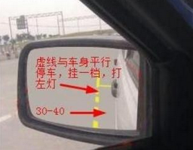 侧方位停车如何操作图形解析