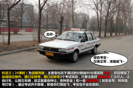 科目三考试细节及需要注意的地方
