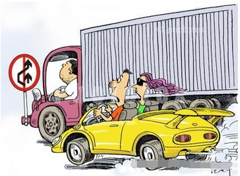 高速公路安全超车方法