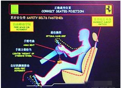 科目二考试如何调整座椅