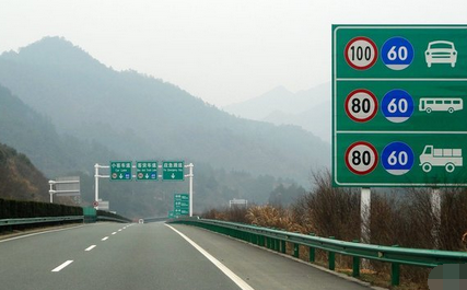 普通公路与高速公路时速限制