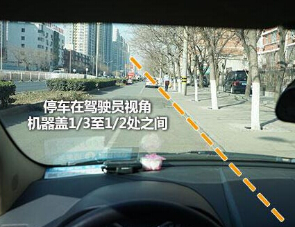 靠边停车30公分方法  一看就会