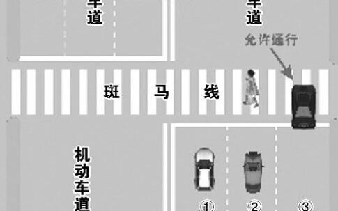 怎么样安全通过斑马线