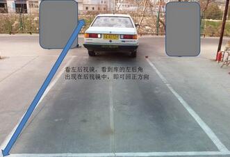 倒车入库考试诀窍分析