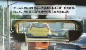 开车上路如何调整好后视镜