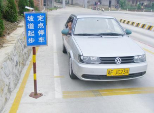 半坡定点停车与起步方法解析