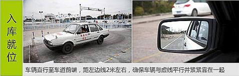 科目二倒车入库方法详细图形解析