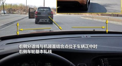 学车时怎么分辨车轮位子
