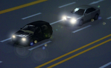 夜间驾车怎么样安全超车