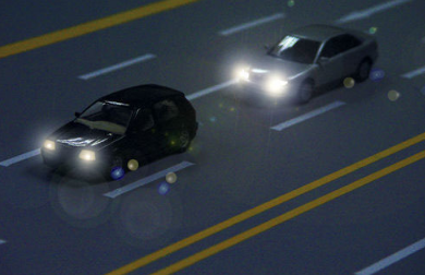 夜间开车怎么样安全超车