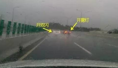雨雾天到底需不需要开双闪