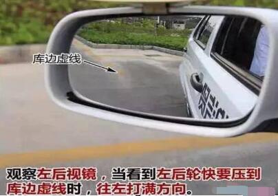 科目二侧方位停车过关方法图形解析
