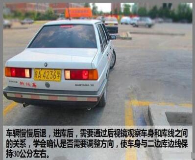 2016最新科目二倒车入库方法图形解析