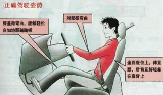 安全驾驶坐姿有什么