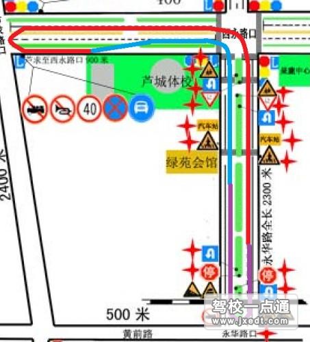 公交驾驶证考试科目3外路考试三个路段的完攻略大全