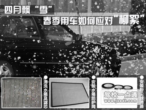 春天用车怎么样应付“杨柳絮”