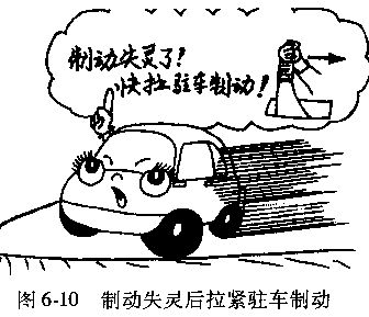 制动忽然失灵该如何解决