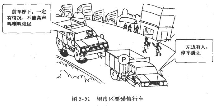 客车、货车城市道路驾驶