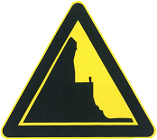 傍山险路标志标志