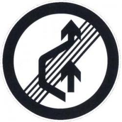 解除禁止超车标志