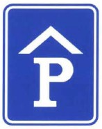 停车场( 区) 标志标志