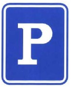 停车场( 区) 标志标志