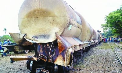 刚果两列火车相撞 现在近50人死伤